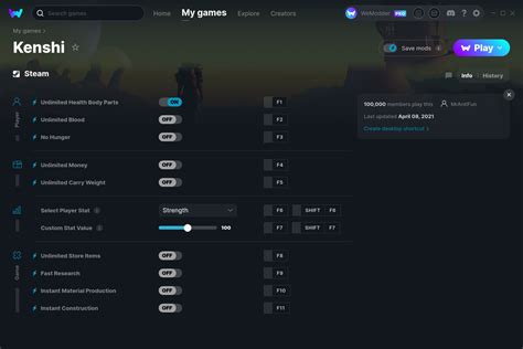 Kenshi Cheats and Trainer for Steam .